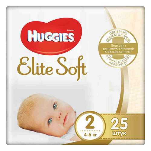 5029053547961 Huggies elite soft 4-6kg #25