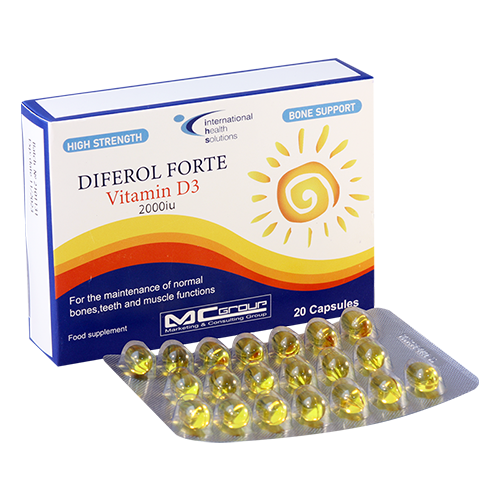 Diferol forte vitamin D3 tab #20