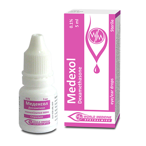 Medexol eye/ear drops 5ml #1 /TR/