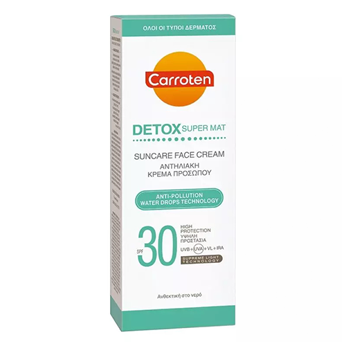 Carroten -Sun protect face SPF30 detox 50ml 4238/5164/0083