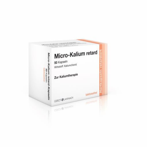 Micro-Kalium retard 600mg caps #50