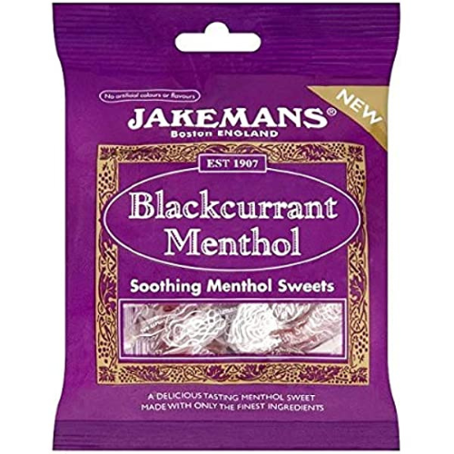 Jakemans Bluebnerry Menthol soothing sweets 73g  #1
