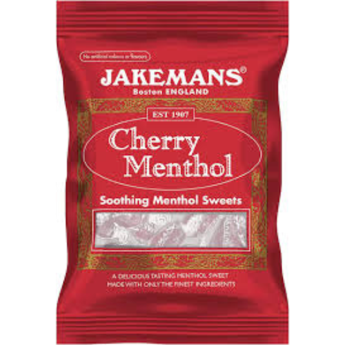 Jakemans Cherry Menthol soothing sweets 73g #1