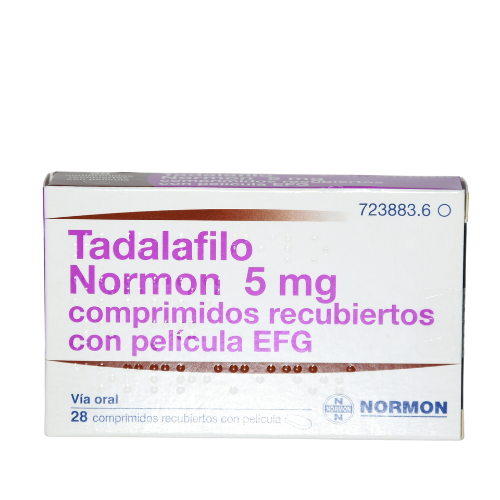 Tadalafil 5mg x 28 tablets