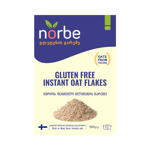 Norbi - Oatmeal porridge without gluten quick cooking 500g