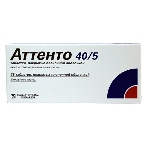 Attento 40mg+5mg tab #28