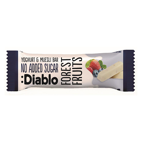 Diablo NAS Yoghurt Coated Muesli Bar Forest Fruit 30g