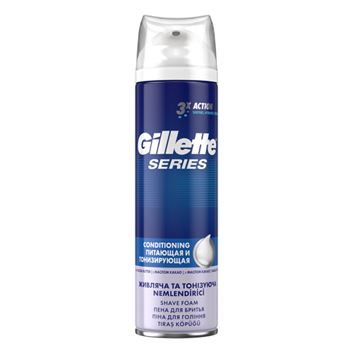 Gillette Cond Shaving Foam 250ml 8276