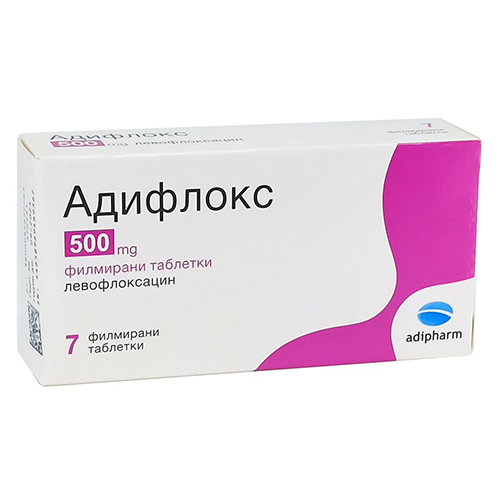 Adiflox tab 500mg #7