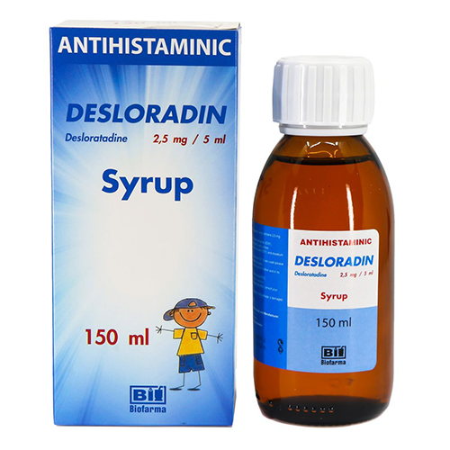 Desloradin syrup 2.5mg/5ml 150ml #1