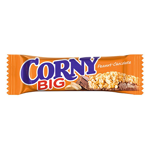 CORNY BIG cereal bar peanut-chocolate 50g