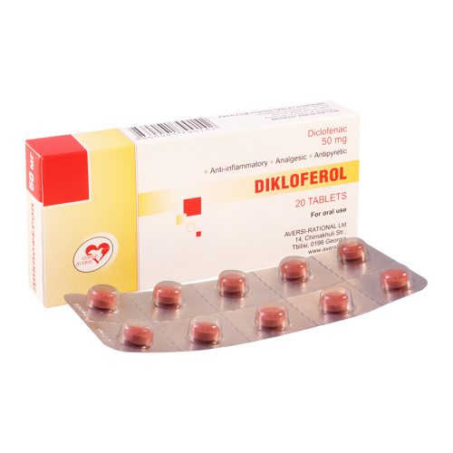 Dicloferol tab 50mg #20