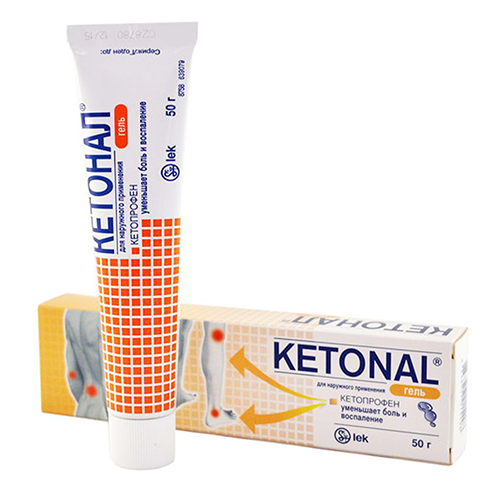 Ketonal gel 2.5% 50gr #1