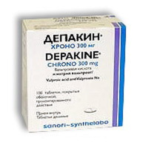 Depakine Chrono tab 300mg #100