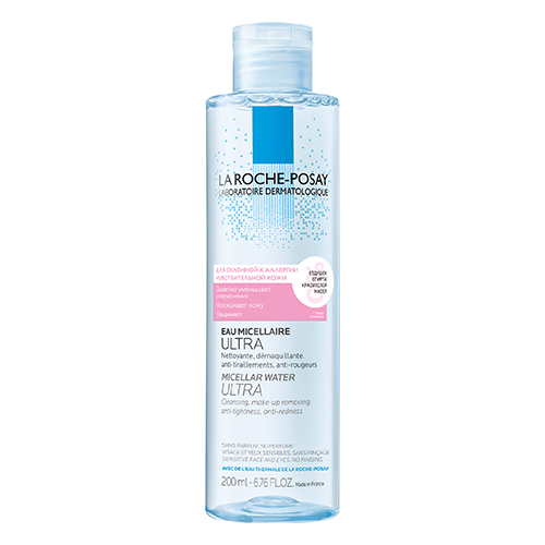 LA ROCHE-POSAY - facial mycelial solution cleansing 200 ml of hypersensitive skin 8092