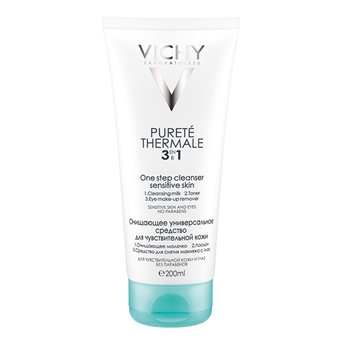 Vichy - Purete Thermal Milk / Tonic / Eye Makeup Remover in 3X1 200ml 9144/4601