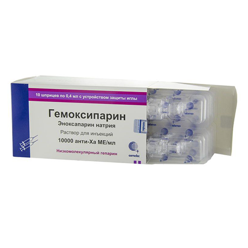 Hemoxiparine 4000 ME/0.4ml #10