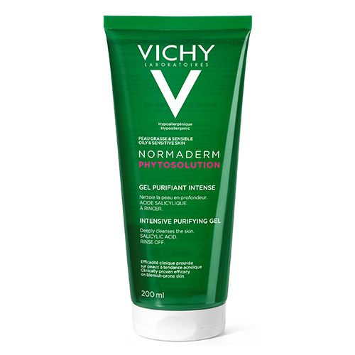 Vichy - Normaderm Phyto Facial Gel Wash / Cleanser / Oily / Problematic Skin 200ml 3076