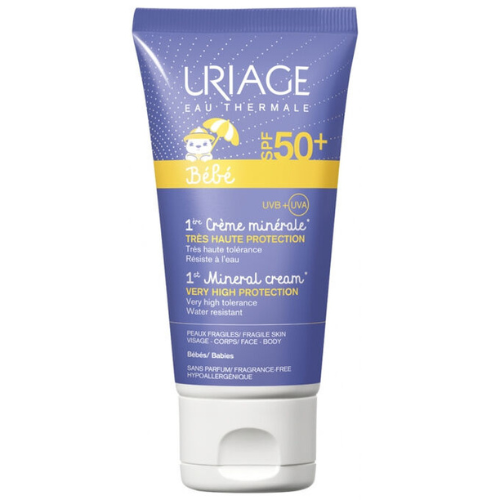 URIAGE BEBE 1ERE CREME MINERALE SPF50+T 50ML 5725