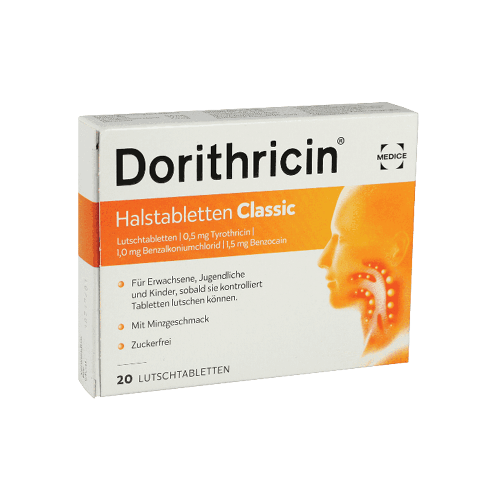 Doritrocin lozenges tab #20