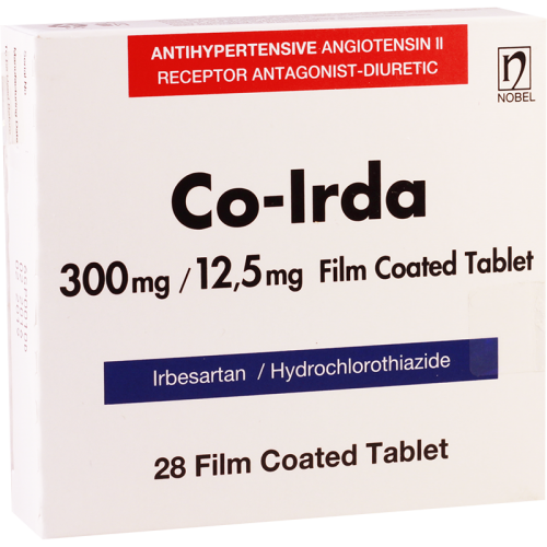 Co-Irda tab 300mg+12.5mg #28