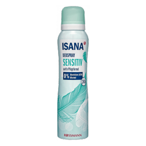 Isana - deodorant spray sensitive 150 ml 0450