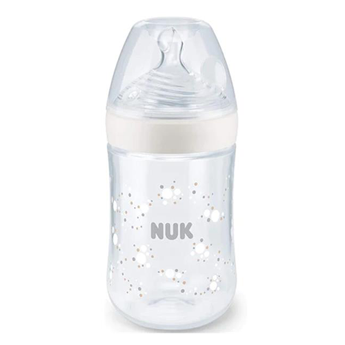4008600367512 7512 Nuki - NATURE SENSE bottle PP 260 ml. temp. Ind . sil. N 2. M white