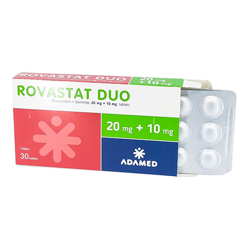 Rovastat duo tab 20mg+10mg #30