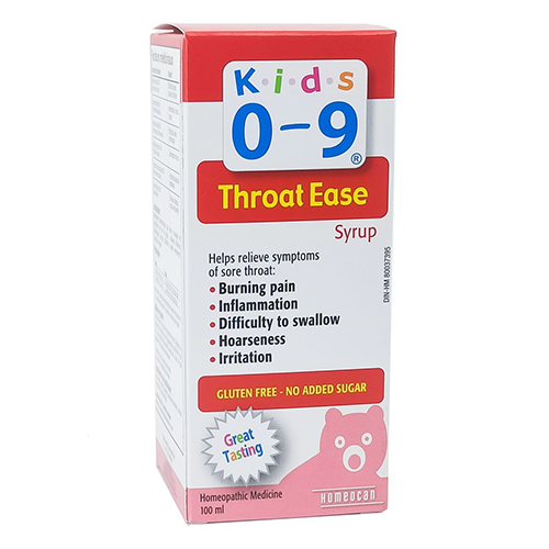 kids 0-9 throat ease syrop 100ml #1