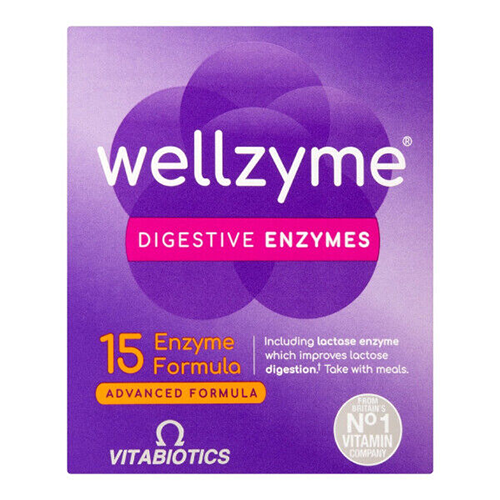 WELLZYME 15 ENZYME FORMULA 60 CAPS