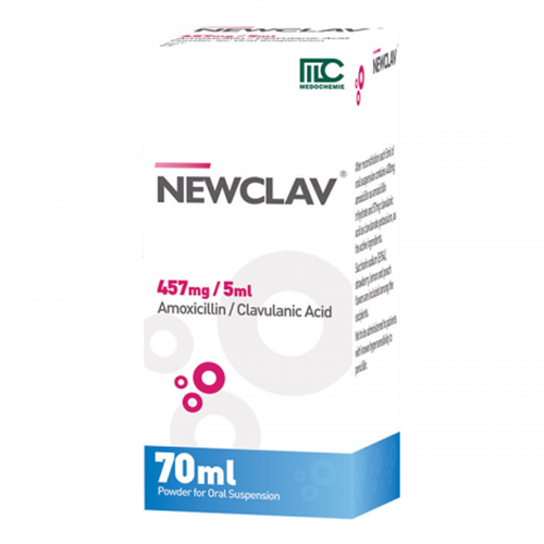 Newclav susp oral 457mg/5ml 70ml #1