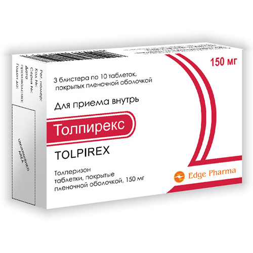 tolpirex tablets 150 mg #30