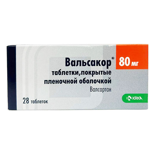 Valsacor tab 80mg #30