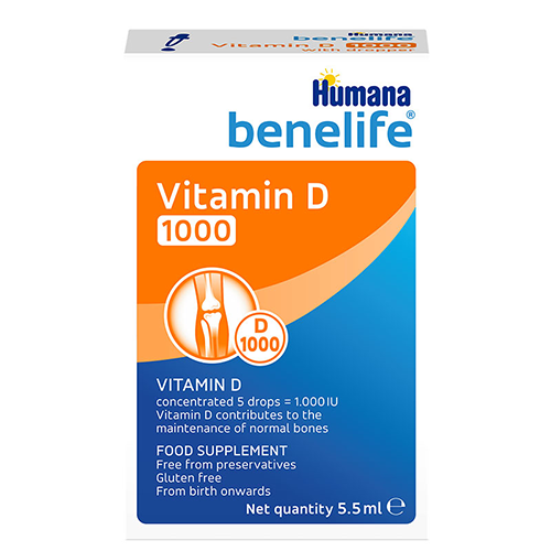 Humana – Benelife  Vitamin D 1000 5.5ml