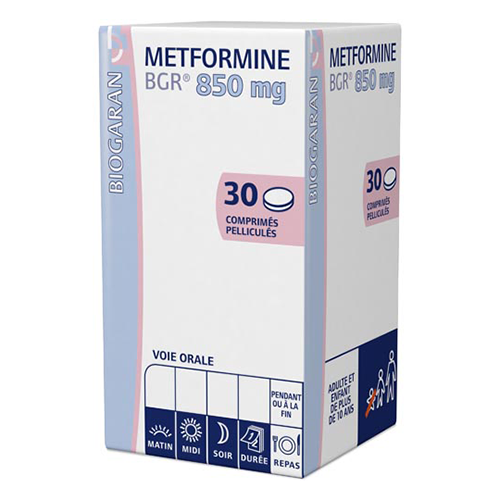 METFORMINE BGR® tab 850mg #90