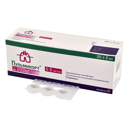 PULMICORT  Inh. 40x2mlx0.50mg/ml