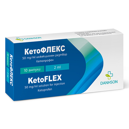 KetoFLEX sol inj 50mg/1ml 2ml #10