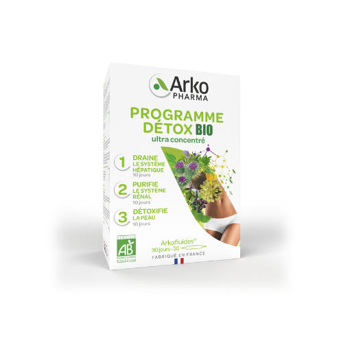 ARKOFLUIDES PROG.DETOX BIO sol oral #30