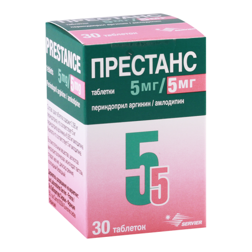 Prestrance tab 5mg+5mg #30