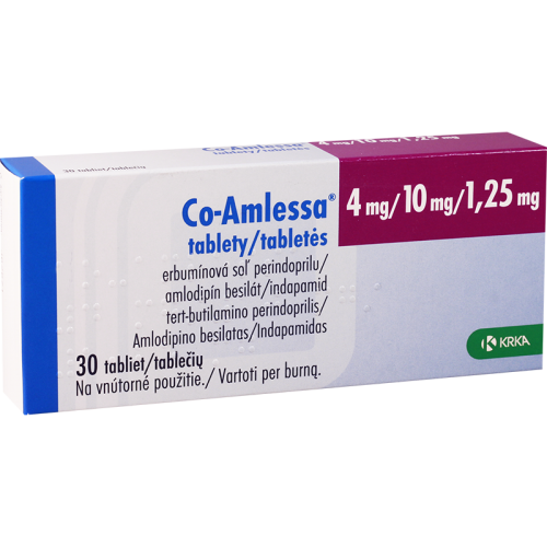 Co-Amlesa tab 4mg+10mg+1.25mg #30