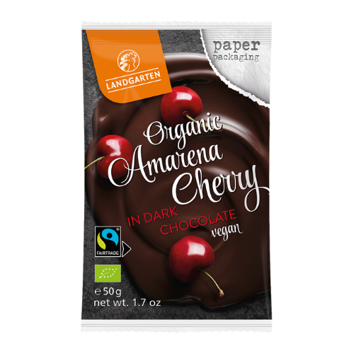 Organic Amarena Cherry in Dark Chocolate 50 g