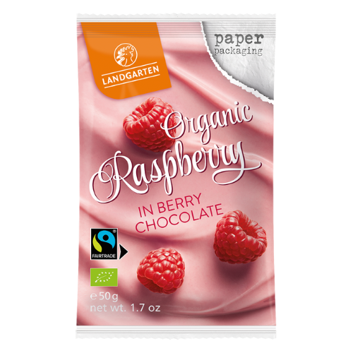 Organic Raspberry in Berry Chocolate 50 g
