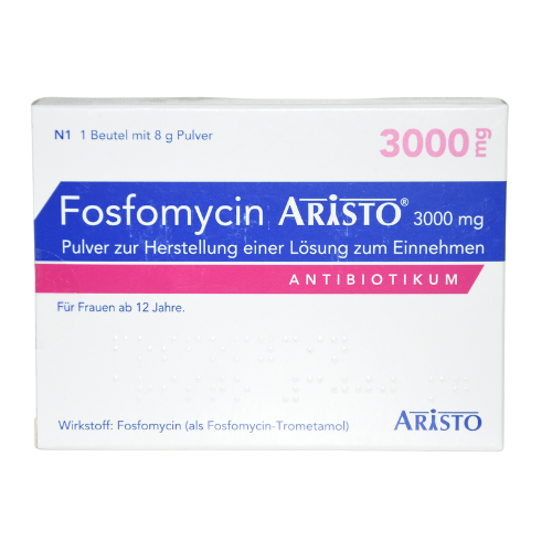 Fosfomycin Aristos 3g powder for solution for internal use sachet №1