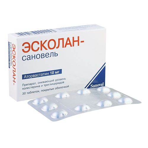 Escolan-sanovel tab 10mg #30