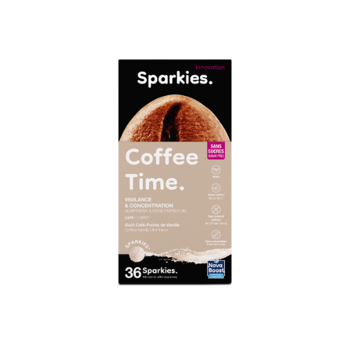 SPARKIES EFFERVESCENT MICROBEADS COFFEE TIME x36*