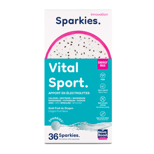 SPARKIES EFFERVESCENT MICROBEADS  VITAL SPORT x36