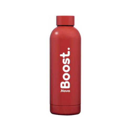 STAINLESS STEEL INSULATED BOTTLE ROUGE PUR MAT 500ML