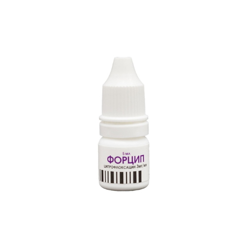 forcip eye/ear drops 0.3% 5ml vial N1