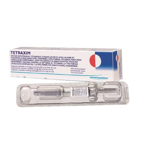 Tetraxim suspension for injection 0.5ml  syringe #1