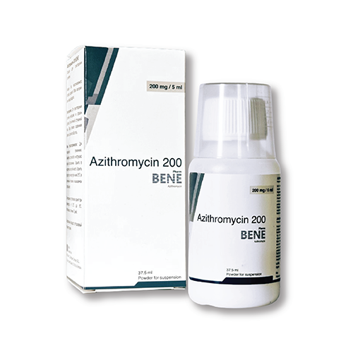 Azithromycin 200 BENE Pharm oral susp 200mg/5ml 37.5ml